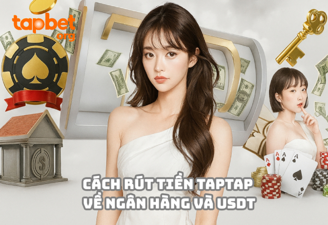 Cách rút tiền TAPTAP qua ngân hàng và USDT dễ làm